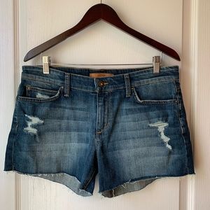 Joe’s Jeans 4” cutoff shorts size 31 NWT